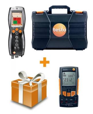 Комплект testo 330-1 LL + Мультиметр testo 760-2 с магнитным креплением